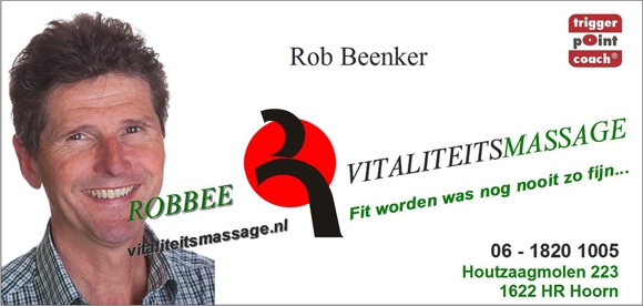 Rob Beenker helpt je je klachten onder de duim te krijgen.